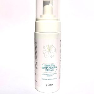 Espuma limpiadora suave